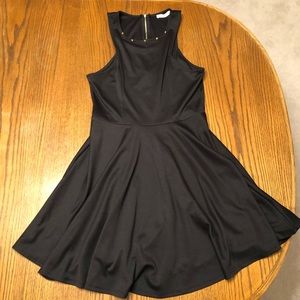 NWOT Lush Studded Fit & Flare Mini Dress